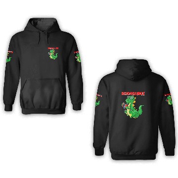 Discover Cool Readosaurus Funny Dinosaur Reading Book Lover Gift 2 Baseball Tees 3D Hoodies
