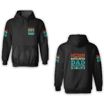 Discover Software Developer Dad Computer Programmer Coding 2 Baseball Tees 3D Hoodies