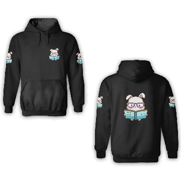 Discover Student Teacher Bunny 3D Hoodies