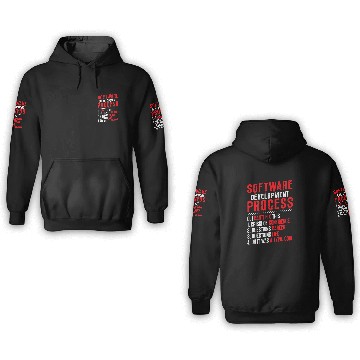 Discover Software Development Process Programming Baseball Tees 3D Hoodies