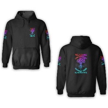Discover Reading Book Meme Design For Book Lovers Readers 3D Hoodies