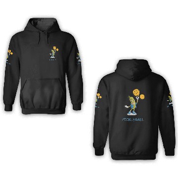Discover Funny Pickleball quote tennis cool Pickleball 3D Hoodies