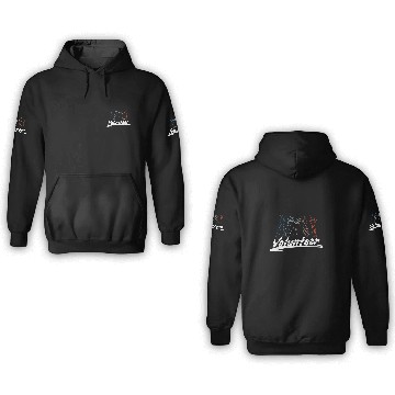 Discover Volunteer Voluntary Volunteering 3D Hoodies