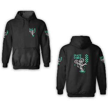 Discover Ouch Dude BMX Gone Wrong Face 3D Hoodies