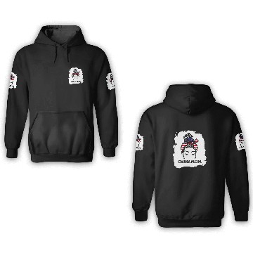 Discover Cheer Mom USA Flag 1 Baseball Tees 3D Hoodies