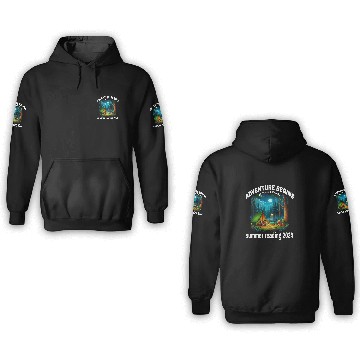 Discover Adventure Begins At Your Library Summer Reading Program 2024 22 3D Hoodies