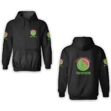 Discover One in a Melon Yoga Instructor Watermelon Retirement Baseball Tees 3D Hoodies
