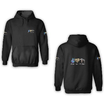 Discover Monorail Love Peace Leopard Forest Vehicle Railway Lover 3D Hoodies