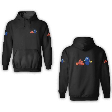Discover Finding Nemo Nemo and dory Finding Nemo Essential 3D Hoodies