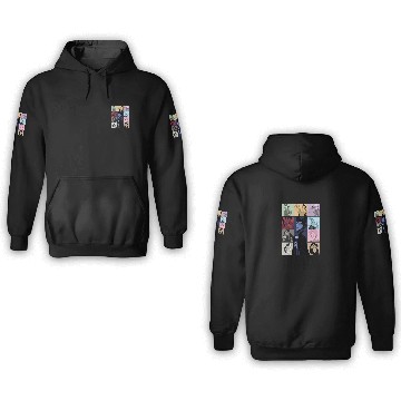 Discover Villains Eras Tour 3D Hoodies