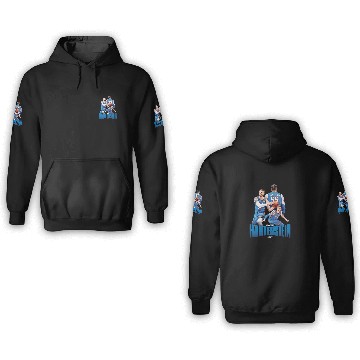 Discover OKC THUNDER ISAIAH HARTENSTEIN PLAYER SERIES 3D Hoodies