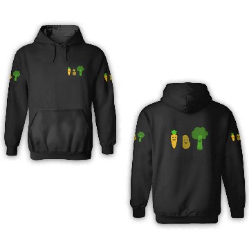 Discover Eat your vegetables! 3D Hoodies
