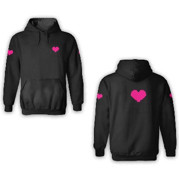 Discover I Heart Nerds Pixel 3D Hoodies