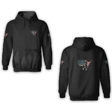 Discover RED Friday (black letters) 3D Hoodies
