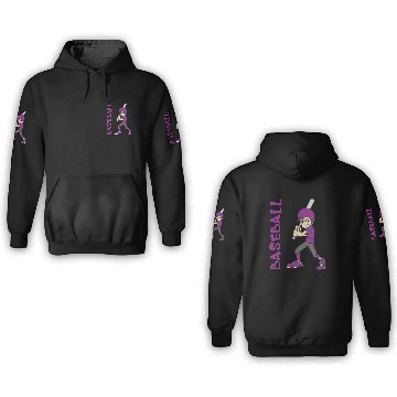 Discover BASEBALL BOY BAT 3D Hoodies