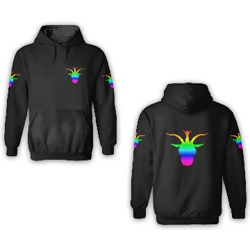 Discover Rainbow Minion 3D Hoodies
