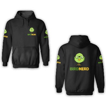 Discover Bird Nerd 3D Hoodies