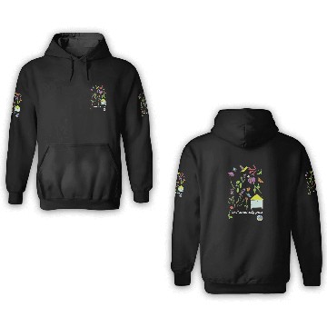 Discover Pollinator and Wildflower 3D Hoodies