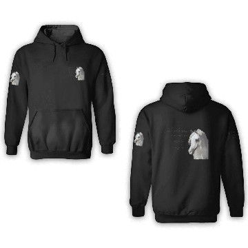 Discover Arabian Horse w/ Quote 3D Hoodies