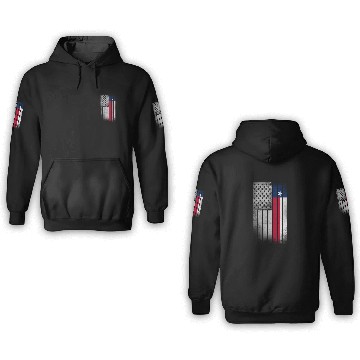 Discover USA Vintage Texas State Flag 3D Hoodies