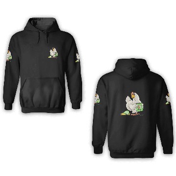 Discover chicken chick poultry easter egg 3D Hoodies