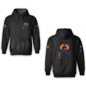 Discover OKC Cupcake Crying 3D Hoodies