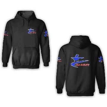 Discover Team USA Karate 3D Hoodies