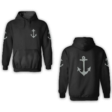 Discover 01 anchor ai vectorstock 1541584 3D Hoodies