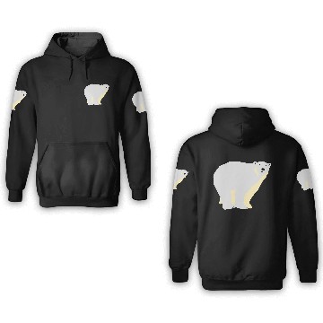 Discover Polar bear 3D Hoodies