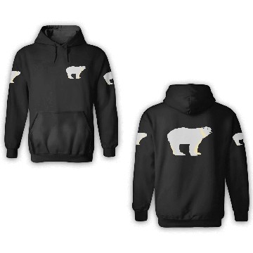Discover Polar bear 3D Hoodies