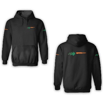 Discover Carrot 3D Hoodies