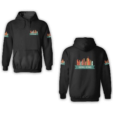 Discover hongkong 3D Hoodies