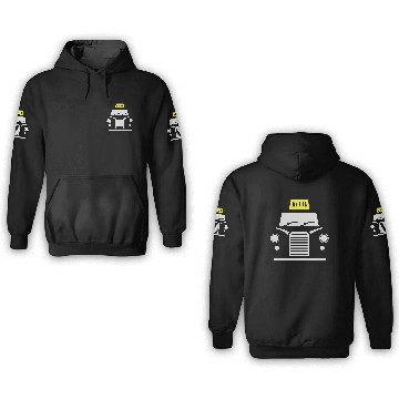 Discover london taxi 3D Hoodies