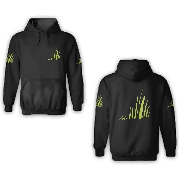 Discover wild grass 3D Hoodies