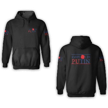 Discover Impeach Putin 3D Hoodies