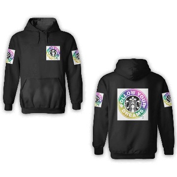 Discover Starbucks logo 3D Hoodies