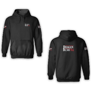 Discover Reagan Bush 84 3D Hoodies