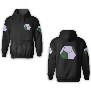 Discover platonic solid 3D Hoodies