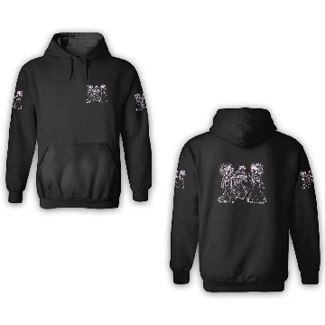 Discover Gaijin Lavender 3D Hoodies