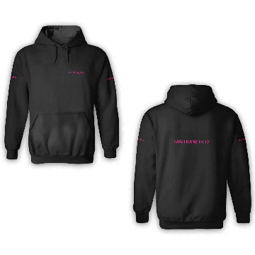 Discover San Francisco, California 3D Hoodies