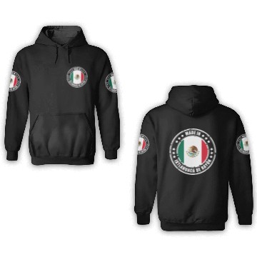 Discover MADE IN IXTLAHUACA DE RAYÓN 3D Hoodies