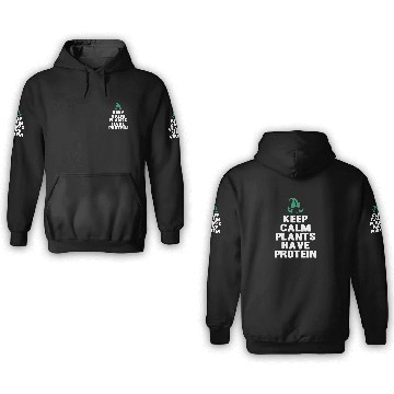 Discover Keep Calm Plants 3D Hoodies