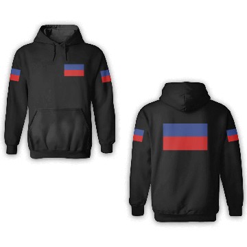 Discover National Flag Of Haiti 3D Hoodies