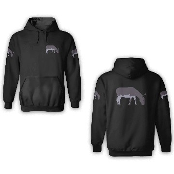 Discover donkey mule esel83 3D Hoodies