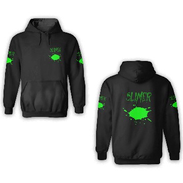 Discover slimer splat 3D Hoodies
