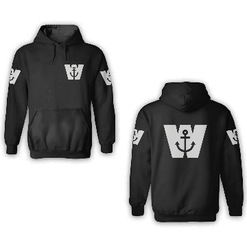 Discover Wanker W Anchor 3D Hoodies