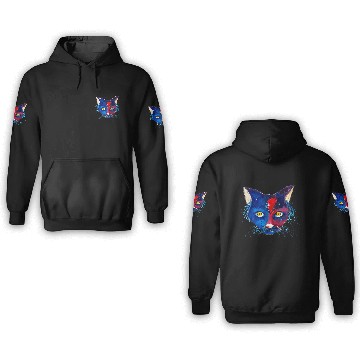 Discover Galaxy Cat 3D Hoodies