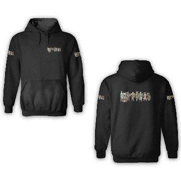 Discover Felis Simha Rock Band 3D Hoodies