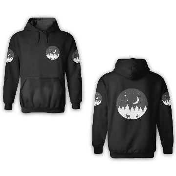 Discover Starry night 3D Hoodies