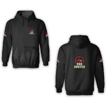 Discover bug hunter 3D Hoodies